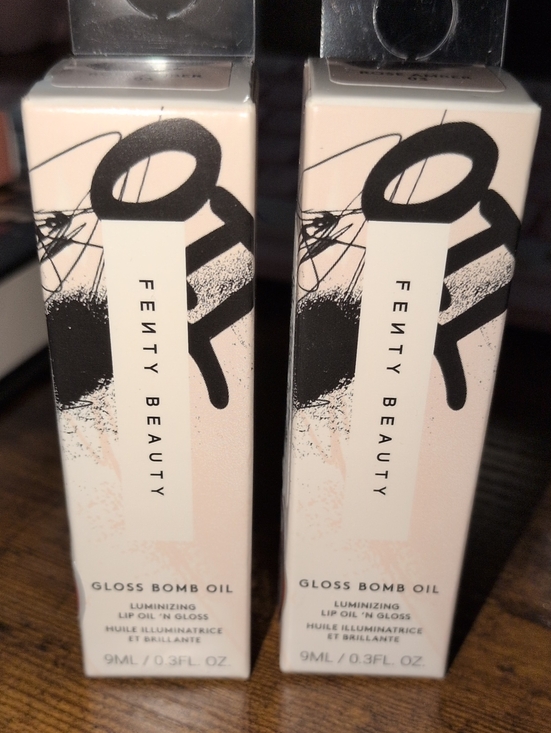 Fenty Beauty Other - FENTY Beauty Gloss Bomb Oil Lip Oil Gloss Rose Amber Bundle